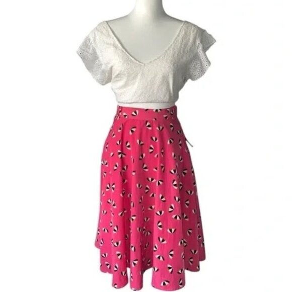 Modcloth Dresses & Skirts - ModCloth umbrella print A Line Skirt NWT | Sz Small